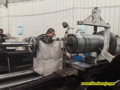 一端或两头铣齿、热处置等）→零部件拆卸成形